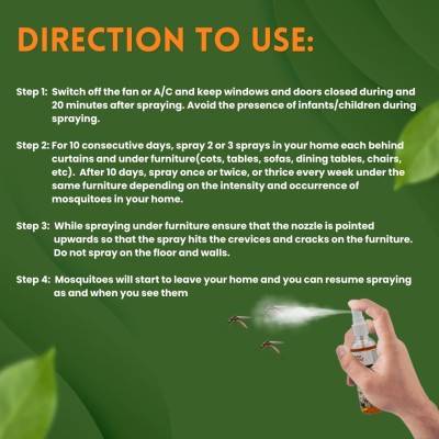 SHUU -Herbal Mosquito Repellent Room Spray 100 ml