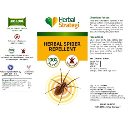SHUU-Herbal Spider Repellent 200 ml