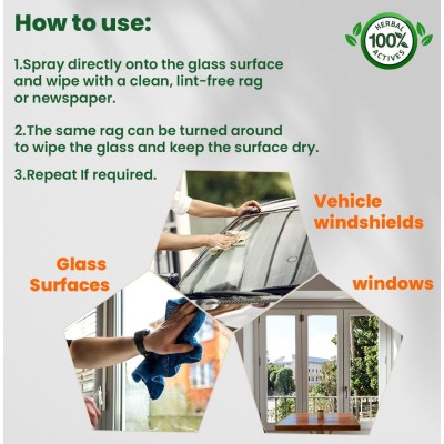 Herbal Glass cleaner,Disinfectant & Insect Repellent 500ml Herbal Glass cleaner,Disinfectant & Insect Repellent 500ml